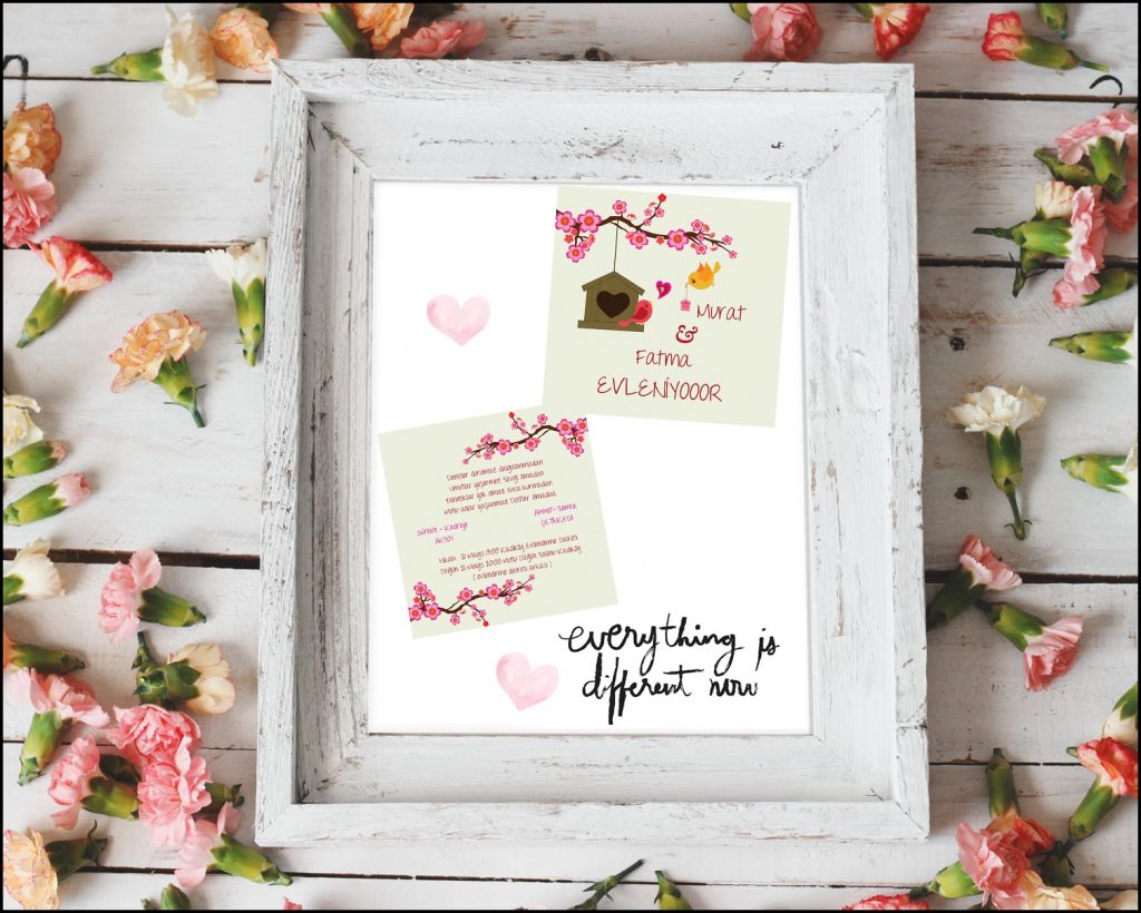 düğün davetiye çeşitleri