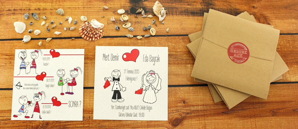 farklı davetiye